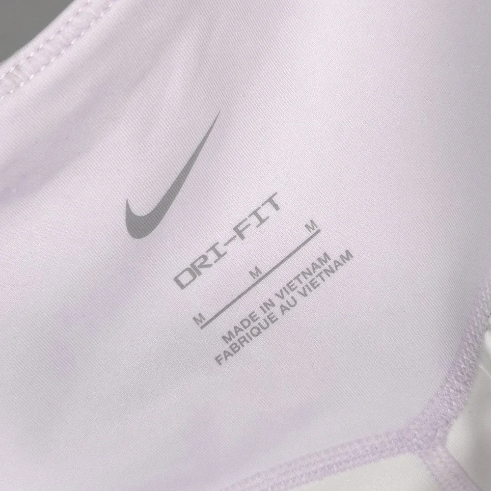 NIKE‎ Kids Girls New Leggings MEDIUM Training White Tight Fit DJ5901-695